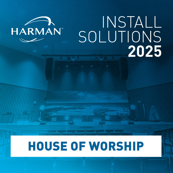 House of Worship Install Solutions Brochure 2025